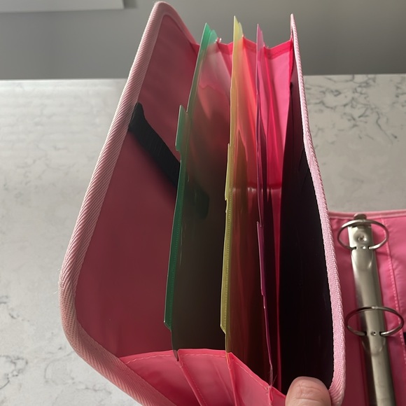 Trapper keeper. Ice cream, popsicle design. Cloth binder - Picture 7 of 8